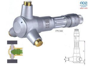 میکرومتر 3 فک (3Point Internal Micrometer)