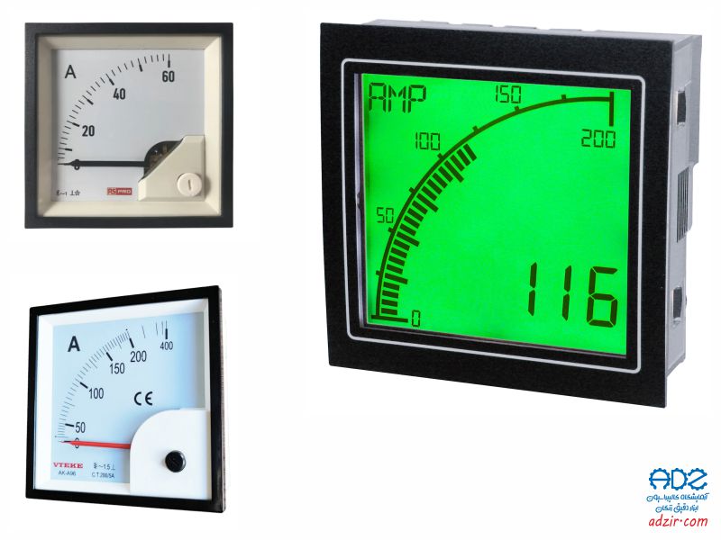 نمایشگر آمپرسنج تابلویی - (Panel Ammeter Display)-1