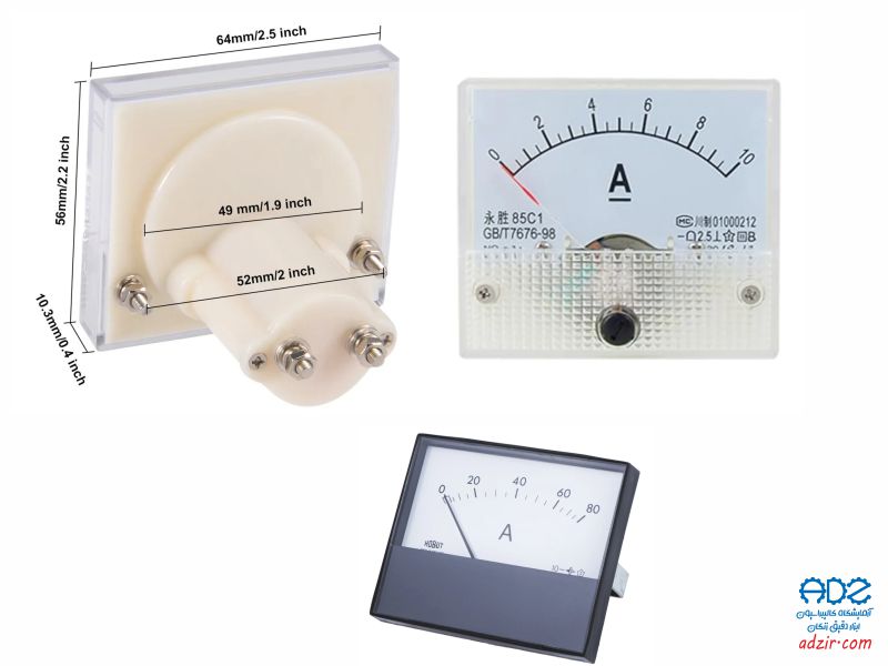 نمایشگر آمپرسنج تابلویی - (Panel Ammeter Display)-2