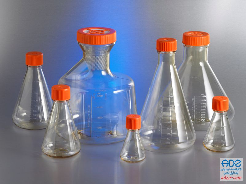 ارلن مایر آزمایشگاهی - (Erlenmeyer Flasks)-3
