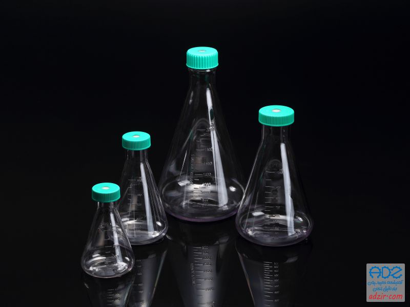 ارلن مایر آزمایشگاهی - (Erlenmeyer Flasks)-9