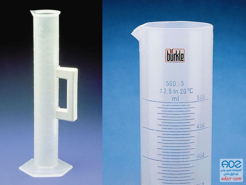 استوانه مدرج - مذور - (Graduated Cylinder)-14