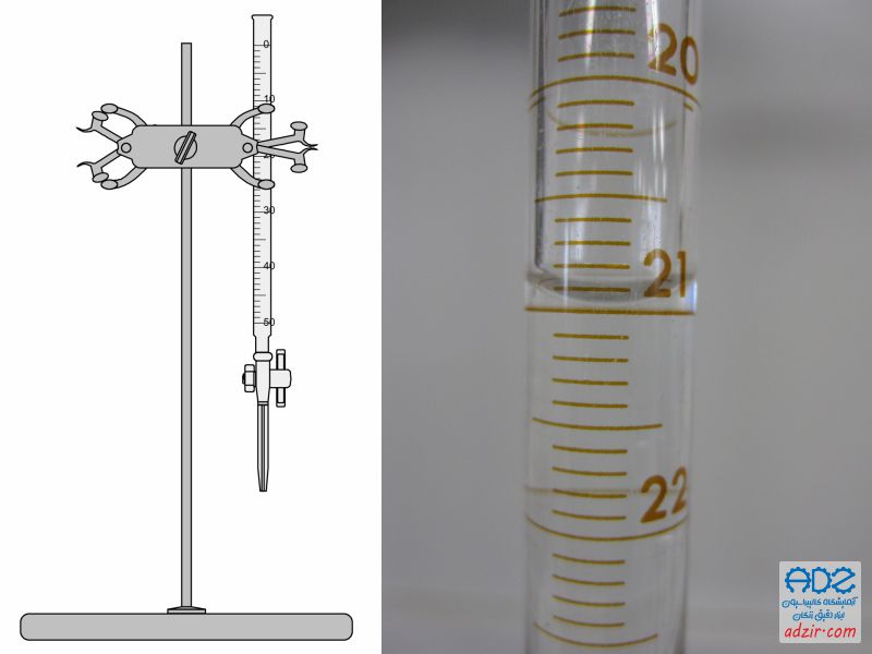 بورت آزمایشگاهی –(Burette)-2