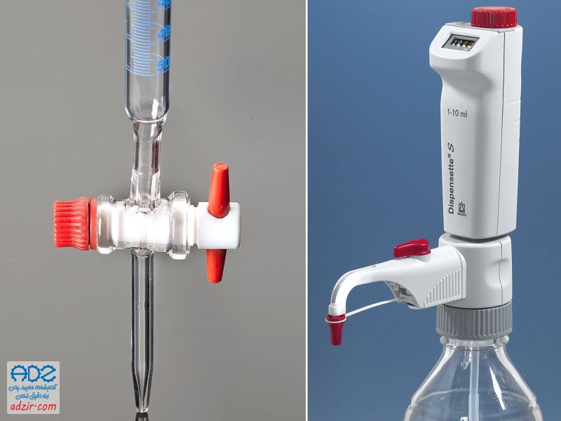 بورت آزمایشگاهی –(Burette)-7
