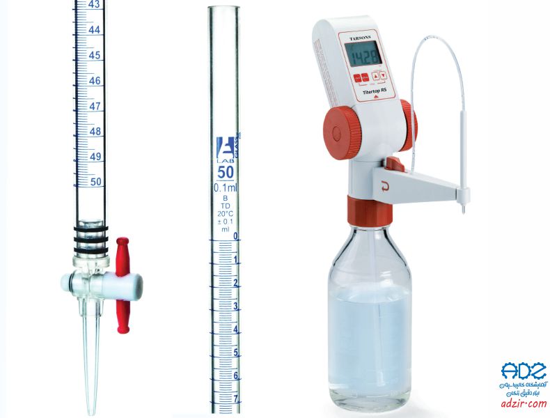 بورت آزمایشگاهی –(Burette)-8