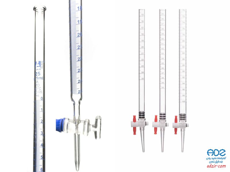 بورت آزمایشگاهی –(Burette)-9