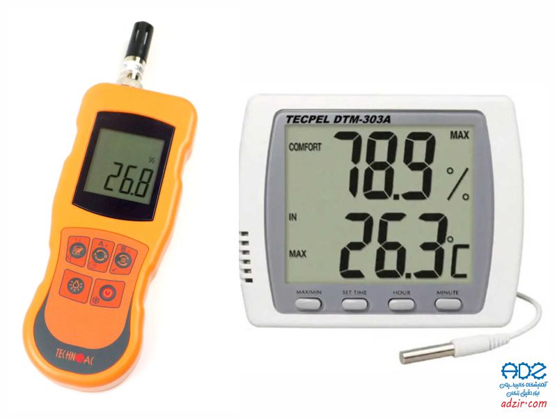 ترموهیترموهیگرومتر - (Thermohygrometer)گرومتر - (Thermohygrometer)