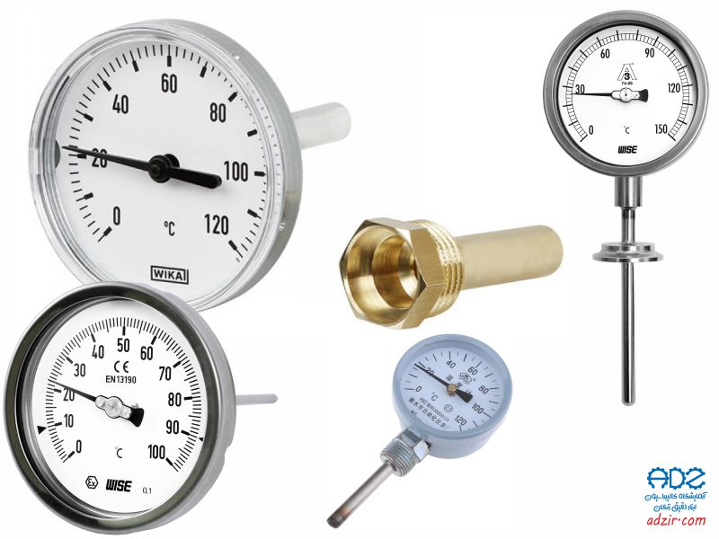 دماسنج دوفلزی - (Bimetallic thermometer)-11