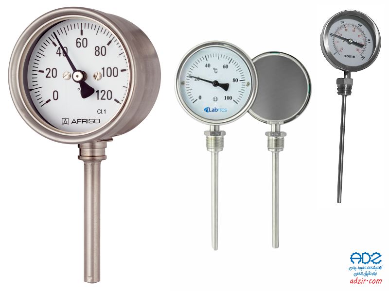 دماسنج دوفلزی - (Bimetallic thermometer)-12