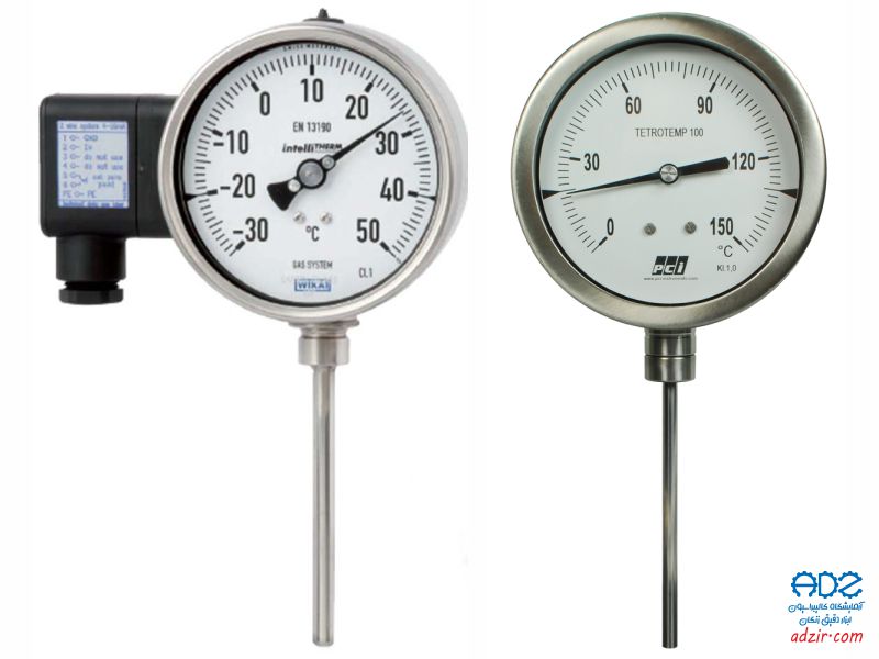 دماسنج دوفلزی - (Bimetallic thermometer)-4