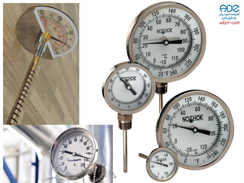 دماسنج دوفلزی - (Bimetallic thermometer)-5