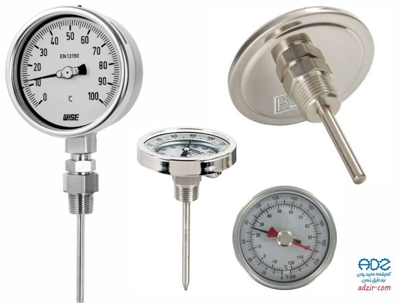 دماسنج دوفلزی - (Bimetallic thermometer)-8