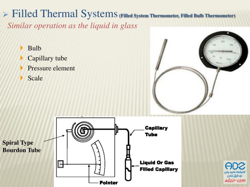 دماسنج سیستم پرشده - (Filled System Thermometer)-6