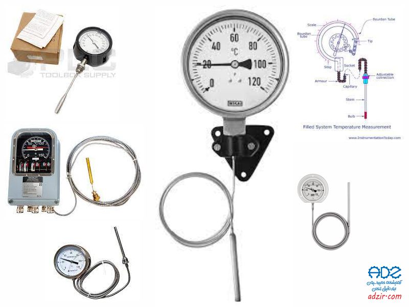 دماسنج سیستم پرشده - (Filled System Thermometer)-9