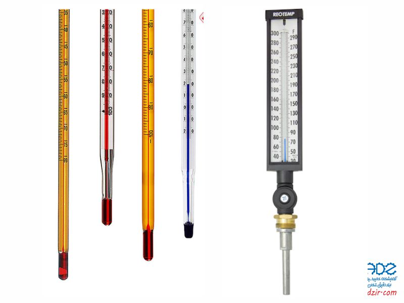 دماسندماسنج مایع در شیشه - (Liquid In Glass Thermometer)-5ج مایع در شیشه - (Liquid In Glass Thermometer)