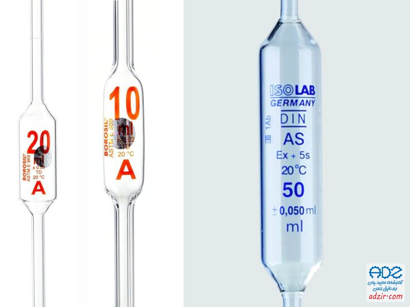 پیپت حبابدار – (Volumetric Pipette)-8