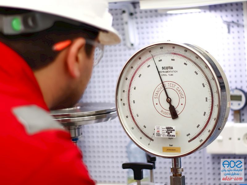 تست گیج فشار Pressure Gauge Test 9